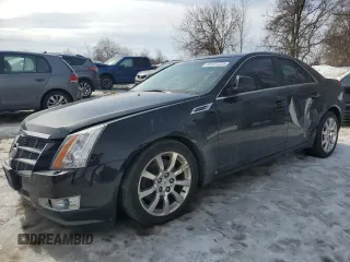 2008 Cadillac CTS AWD w/1SB with VIN 1G6DT57V380176126, listed as a Copart auction lot 46101225 with 144,871 mi miles and Salvage Title. Bid and sale history available at carsss.com. Image 1.