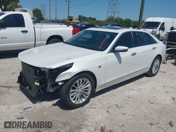 2018 Cadillac CT6 RWD with VIN 1G6KA5RX1JU130966, listed as a IAAI auction lot 41988848 with 50,453 mi miles and . Bid and sale history available at DreamBid. Image 21.