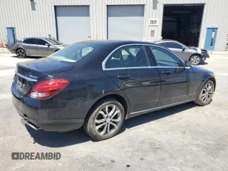 2016 Mercedes-Benz C 300 Luxury with VIN 55SWF4KB8GU137227, listed as a Copart auction lot 57809045 with 125,785 mi miles and Salvage title. Bid and sale history available at DreamBid. Image 3.
