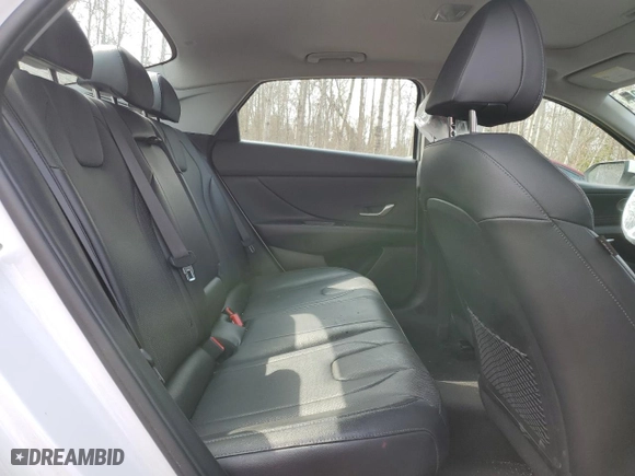 2022 Hyundai Elantra Hybrid Limited with VIN KMHLN4AJ3NU018193, listed as a Copart auction lot 52700695 with 43,735 mi miles and Salvage Title. Bid and sale history available at carsss.com. Image 10.