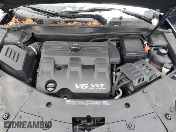 2015 GMC Terrain SLT with VIN 2GKFLXE38F6284835, listed as a Copart auction lot 45218325 with 123,714 mi miles and Salvage Title. Bid and sale history available at DreamBid. Image 12.