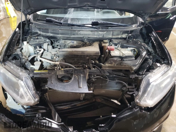 2015 Nissan Rogue SV with VIN KNMAT2MV2FP587220, listed as a Copart auction lot 52145405 with 200,366 mi miles and Salvage Title. Bid and sale history available at DreamBid. Image 11.