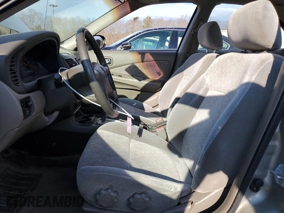 2001 Nissan Sentra GXE with VIN 3N1CB51D31L502482, listed as a Copart auction lot 50762195 with 185,455 mi miles and Salvage title. Bid and sale history available at DreamBid. Image 7.