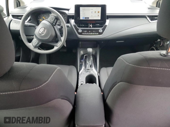2024 Toyota Corolla LE with VIN JTDB4MEE6R3023626, listed as a Copart auction lot 49280615 with 19,342 mi miles and Salvage title. Bid and sale history available at DreamBid. Image 8.