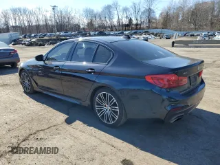 2019 BMW 5 Series 540i xDrive z VIN WBAJE7C57KWW20203, wystawiony jako Copart lot #45976065 z przebiegiem 60 735 mil mil oraz Nie do naprawy • Non repairable. Historia ofert i sprzedaży dostępna na DreamBid. Obrazek 2.