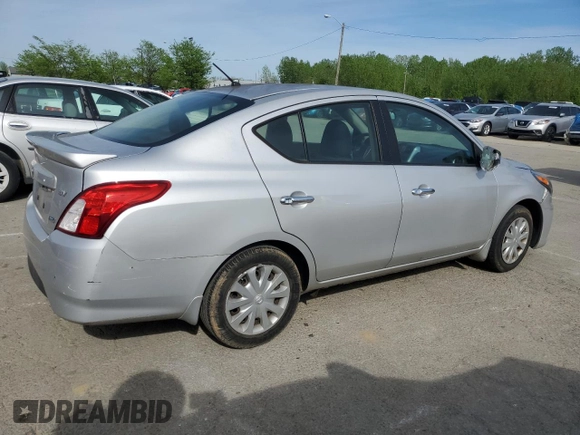 2015 Nissan Versa SV z VIN 3N1CN7AP1FL862953, wystawiony jako Copart lot #54019205 z przebiegiem 87 284 mil mil oraz Szkoda całkowita • Salvage title. Historia ofert i sprzedaży dostępna na DreamBid. Obrazek 3.
