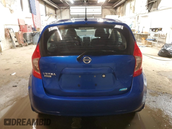 2014 Nissan Note S Plus with VIN 3N1CE2CP5EL433961, listed as a Copart auction lot 48376894 with 95,143 mi miles and Salvage Title. Bid and sale history available at DreamBid. Image 6.