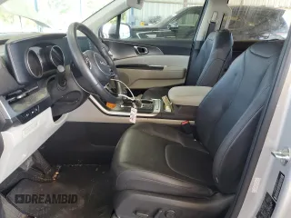 2023 Kia Carnival LX with VIN KNDNB4H38P6272146, listed as a Copart auction lot 73783734 with 46,895 mi miles and Salvage Title. Bid and sale history available at carsss.com. Image 7.