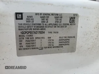 2010 Chevrolet Silverado 1500 Work Truck with VIN 1GCPCPEX7AZ178294, listed as a Copart auction lot 55066435 with 182,596 mi miles and Clean Title. Bid and sale history available at DreamBid. Image 12.