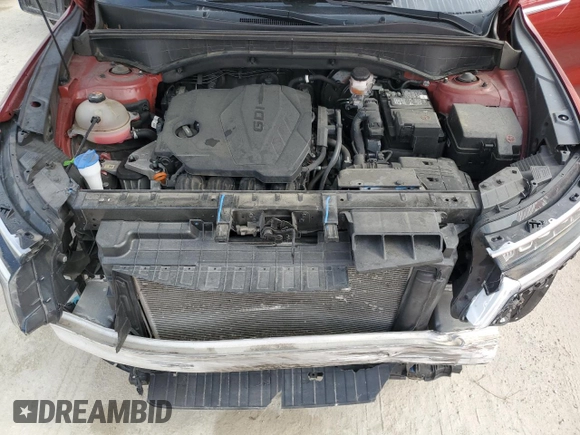 2022 Kia Sorento LX with VIN 5XYRG4LC0NG119295, listed as a Copart auction lot 56103805 with 57,313 mi miles and Salvage title. Bid and sale history available at DreamBid. Image 12.