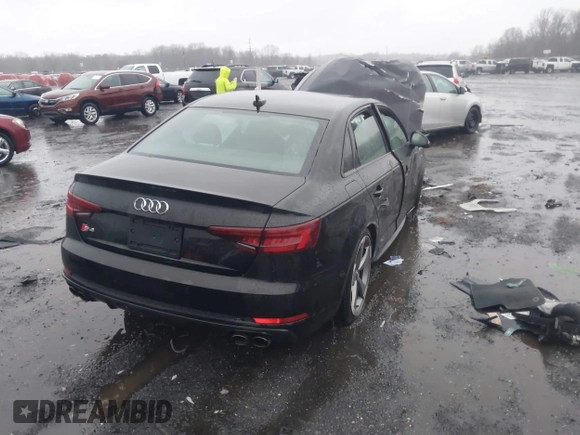2018 Audi S4 Premium Plus with VIN WAUB4AF48JA231539, listed as a IAAI auction lot 41683501 with 18,996 mi miles. Bid and sale history available at carsss.com. Image 4.