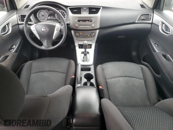 2014 Nissan Sentra SV with VIN 3N1AB7AP4EY284560, listed as a Copart auction lot 53787125 with 121,143 mi miles and Salvage Title. Bid and sale history available at DreamBid. Image 8.