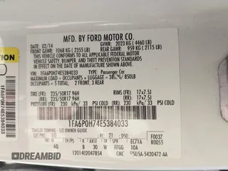 2014 Ford Fusion SE with VIN 1FA6P0H74E5384033, listed as a IAAI auction lot 41973706 with 187,988 mi miles. Bid and sale history available at carsss.com. Image 9.