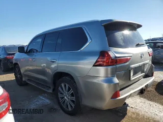 2016 Lexus LX 570 z VIN JTJHY7AXXG4202425, wystawiony jako Copart lot #45729455 z przebiegiem 156 666 mil mil oraz Szkoda całkowita • Salvage title. Historia ofert i sprzedaży dostępna na DreamBid. Obrazek 2.