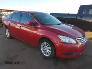 2014 Nissan Sentra S with VIN 3N1AB7AP6EY332589, listed as a IAAI auction lot 41391192 with 85,920 mi miles and . Bid and sale history available at DreamBid. Image 1.