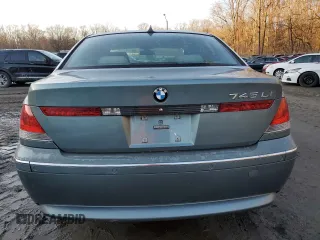 2005 BMW 7 Series 745Li с VIN WBAGN63585DS60007, выставлен на аукционе Copart как лот 42317325 с пробегом Не указан миль и Списание • Salvage title. История ставок и продаж доступна на DreamBid. Изображение 6.