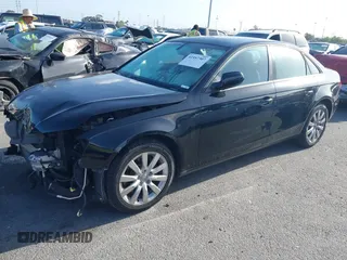 2014 Audi A4 Premium with VIN WAUAFAFL9EA082318, listed as a IAAI auction lot 41957307 with 65,086 mi miles. Bid and sale history available at carsss.com. Image 2.
