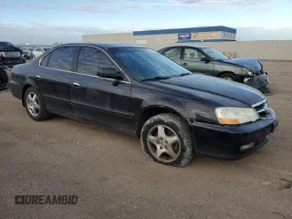 2003 Acura TL with VIN 19UUA56643A086128, listed as a Copart auction lot 50195005 with 172,376 mi miles and Salvage Title. Bid and sale history available at carsss.com. Image 4.
