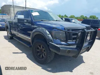 2009 Ford F-150 XL with VIN 1FTPW14V19FA05467, listed as a IAAI auction lot 42566023 with 106,755 mi miles and . Bid and sale history available at DreamBid. Image 1.