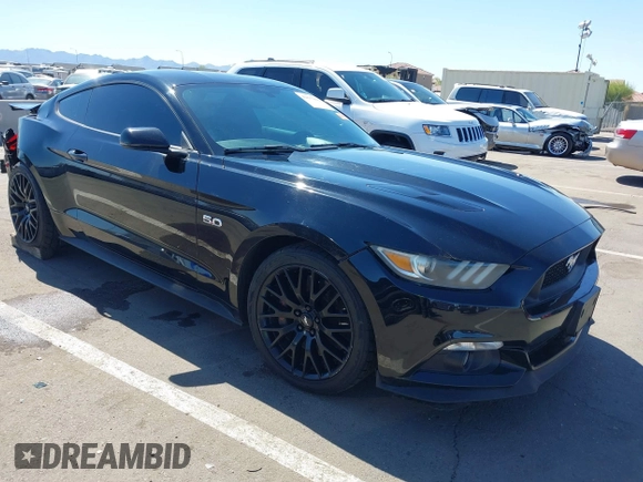 2017 Ford Mustang GT with VIN 1FA6P8CF2H5208227, listed as a IAAI auction lot 41837868 with 100,354 mi miles and . Bid and sale history available at DreamBid. Image 1.