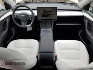 2023 Tesla Model Y Long Range with VIN 7SAYGDEEXPF839677, listed as a Copart auction lot 50845175 with 36,661 mi miles and Salvage Title. Bid and sale history available at DreamBid. Image 8.