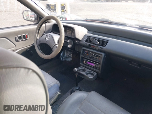 1988 Honda Civic z VIN 2HGED6340JH508656, wystawiony jako IAAI lot #42014370 z przebiegiem 168 213 mil mil oraz . Historia ofert i sprzedaży dostępna na DreamBid. Obrazek 5.