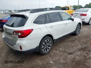 2015 Subaru Outback Limited with VIN 4S4BSENC7F3267464, listed as a IAAI auction lot 42516776 with 165,197 mi miles and . Bid and sale history available at DreamBid. Image 4.