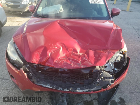 2015 Mazda CX-5 Touring with VIN JM3KE4CY8F0484177, listed as a Copart auction lot 51303395 with 113,307 mi miles and Non Repairable. Bid and sale history available at DreamBid. Image 12.