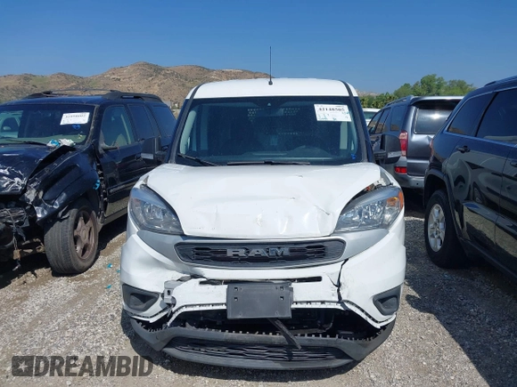 2022 Ram ProMaster City Cargo Tradesman with VIN ZFBHRFAB0N6W48747, listed as a IAAI auction lot 42148505 with 66,844 mi miles and . Bid and sale history available at DreamBid. Image 12.