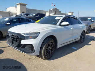 2019 Audi Q8 Premium Plus with VIN WA1EVAF10KD004259, listed as a IAAI auction lot 41670897 with 73,265 mi miles. Bid and sale history available at carsss.com. Image 17.
