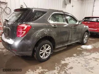 2017 Chevrolet Equinox LS with VIN 2GNFLEEK0H6146465, listed as a IAAI auction lot 41608780 with 124,643 mi miles. Bid and sale history available at carsss.com. Image 4.