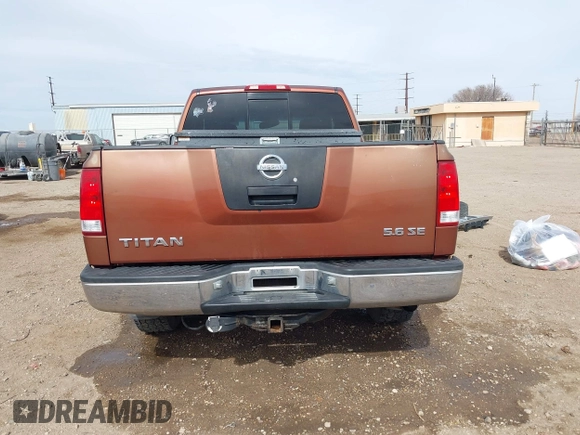 2004 Nissan Titan XE with VIN 1N6AA06A04N508069, listed as a IAAI auction lot 41571931 with 180,119 mi miles. Bid and sale history available at carsss.com. Image 17.