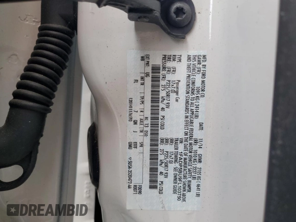 2015 Ford C-Max SEL z VIN 1FADP5BU9FL103750, wystawiony jako Copart lot #59966635 z przebiegiem Nie podano mil oraz Szkoda całkowita • Salvage title. Historia ofert i sprzedaży dostępna na DreamBid. Obrazek 12.