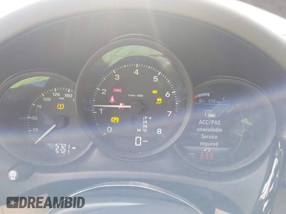 2025 Porsche Macan with VIN WP1AA2A52SLB05856, listed as a IAAI auction lot 42413898 with 5,721 mi miles and . Bid and sale history available at DreamBid. Image 7.