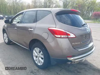 2011 Nissan Murano S with VIN JN8AZ1MWXBW161846, listed as a IAAI auction lot 42164049 with 81,624 mi miles and . Bid and sale history available at DreamBid. Image 3.