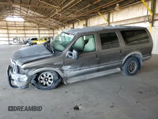 2002 Ford Excursion Limited с VIN 1FMNU42S32EB52470, выставлен на аукционе Copart как лот 47244495 с пробегом 218 302 миль миль и Списание • Salvage title. История ставок и продаж доступна на DreamBid. Изображение 1.