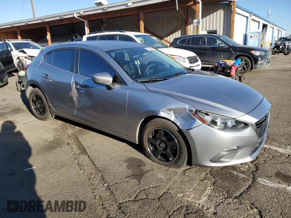 2016 Mazda 3 i Sport with VIN 3MZBM1K77GM261885, listed as a Copart auction lot 47854805 with 94,994 mi miles and Salvage Title. Bid and sale history available at DreamBid. Image 4.