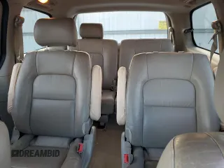 2005 Kia Sedona LX with VIN KNDUP132656725025, listed as a Copart auction lot 41702915 with 158,114 mi miles and Salvage Title. Bid and sale history available at carsss.com. Image 10.