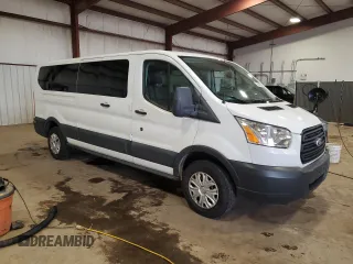2018 Ford Transit Passenger XL with VIN 1FBZX2ZM5JKA07850, listed as a Copart auction lot 49389865 with 76,421 mi miles and Salvage Title. Bid and sale history available at DreamBid. Image 4.