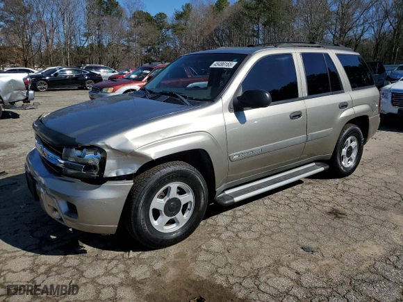 2003 Chevrolet TrailBlazer LS with VIN 1GNDS13S532192384, listed as a Copart auction lot 45486165 with 242,166 mi miles and Salvage Title. Bid and sale history available at carsss.com. Image 1.