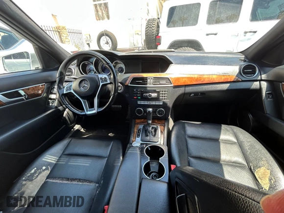 2012 Mercedes-Benz C 250 Sport with VIN WDDGF4HB8CR217294, listed as a Copart auction lot 64860895 with 146,786 mi miles and Clean title. Bid and sale history available at DreamBid. Image 9.