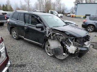 2012 Toyota Highlander Hybrid Limited with VIN JTEDC3EH8C2010580, listed as a Copart auction lot 49698315 with 0 mi miles and Salvage Title. Bid and sale history available at carsss.com. Image 4.