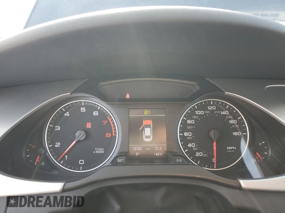 2012 Audi A4 2.0T Premium Plus with VIN WAUFFAFL0CA120215, listed as a Copart auction lot 48317565 with 73,702 mi miles and Clean Title. Bid and sale history available at carsss.com. Image 9.