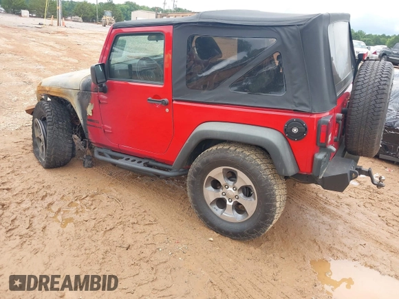 2014 Jeep Wrangler Sport с VIN 1C4AJWAGXEL107854, выставлен на аукционе IAAI как лот 42648024 с пробегом Не указан миль и . История ставок и продаж доступна на DreamBid. Изображение 3.