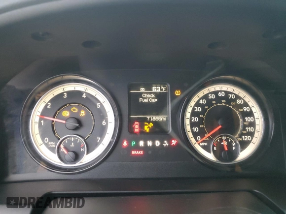 2017 Ram 1500 Express z VIN 1C6RR6KT6HS536434, wystawiony jako Copart lot #53206485 z przebiegiem 71 856 mil mil oraz Szkoda całkowita • Salvage title. Historia ofert i sprzedaży dostępna na DreamBid. Obrazek 9.