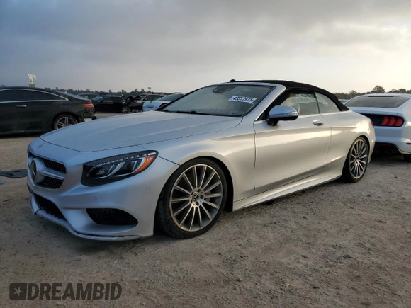 2017 Mercedes-Benz S 550 with VIN WDDXK8CB2HA029533, listed as a Copart auction lot 43313915 with Not Provided miles and Non Repairable. Bid and sale history available at DreamBid. Image 1.