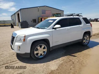 2015 GMC Terrain SLT with VIN 2GKFLSE33F6435857, listed as a Copart auction lot 55359365 with 141,730 mi miles and Salvage title. Bid and sale history available at DreamBid. Image 1.