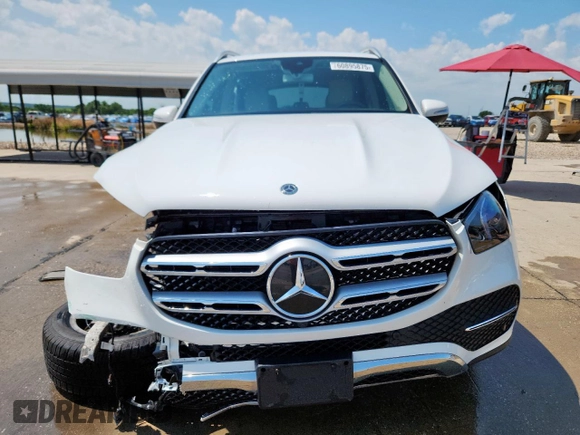2020 Mercedes-Benz GLE 350 with VIN 4JGFB4JB0LA290875, listed as a Copart auction lot 60895875 with 54,129 mi miles and Salvage title. Bid and sale history available at DreamBid. Image 5.