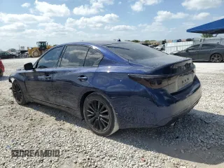 2021 Infiniti Q50 Luxe z VIN JN1EV7BP2MM706074, wystawiony jako Copart lot #54379675 z przebiegiem 29 170 mil mil oraz Szkoda całkowita • Salvage title. Historia ofert i sprzedaży dostępna na DreamBid. Obrazek 2.