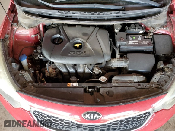 2014 Kia Forte EX with VIN KNAFX4A88E5235965, listed as a Copart auction lot 45882965 with 119,133 mi miles and Salvage Title. Bid and sale history available at carsss.com. Image 12.